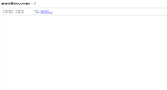 Desktop Screenshot of meritoo.com